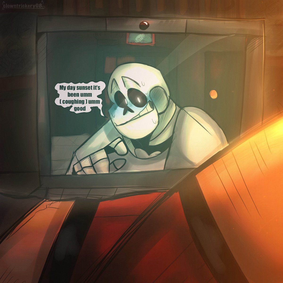 OC X CANON CONTENT Warning for a bit of ( Suggestiveness ) 
#originalcharacter #oc #ocs #undertale #undertaleoc #sansundertale #ocxcanon #sans #sansxoc