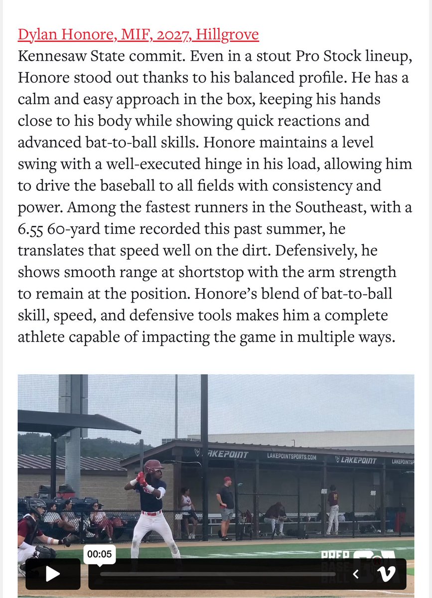 Thank you <a href="/PrepBaseballGA/">Prep Baseball Georgia</a> <a href="/AveryFouts24/">Avery Fouts</a> <a href="/Hudson_PBR/">Hudson Graham</a> <a href="/IanSmittyGA/">Ian Smith</a> <a href="/prostockbc/">Pro Stock Baseball Club</a> <a href="/hghawksbaseball/">Hillgrove Baseball</a>