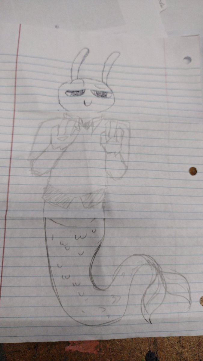 DaMiniCast's tweet image. #tadg #jaxTADC so uh....Jax got a new look LMAO I was in class making this. The goal was to fold a piece of paper and draw on one side of it. You can't look at the other persons drawing until it's all done. I drew Jax, obviously. Cuz he hot. Anyways this turned out hilarious