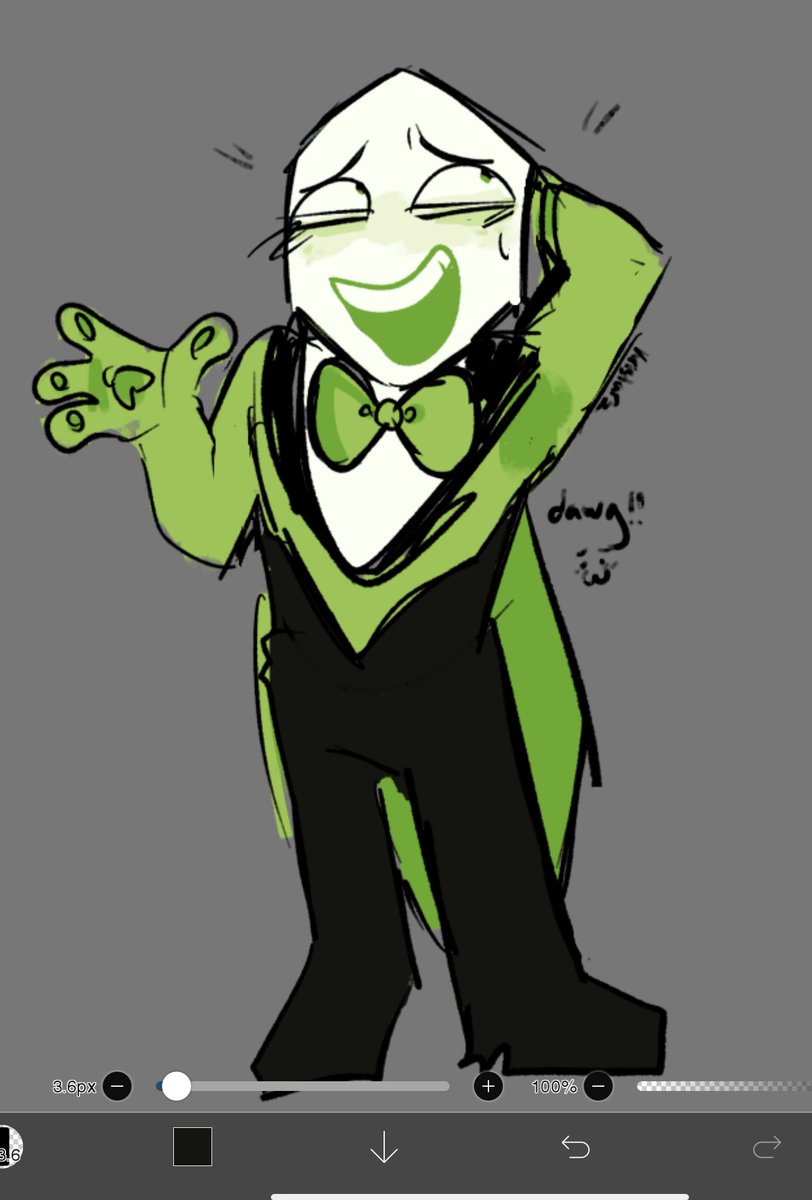 first time doodlijg him dawg #battat #deltarune