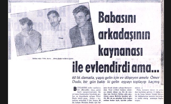 17 eylül 1962... amele ömer, çankırı'da evlenmek isteyen babasına istanbul'dan ücreti mukabili bir kadın bulmuş. masraf edip imam nikâhı da kıydırmış. 💍

ama kadın eşyaları çalıp kaçmış! 😀 "milli irade" hep vardı bu ülkede! 😉🇹🇷🤘🐰