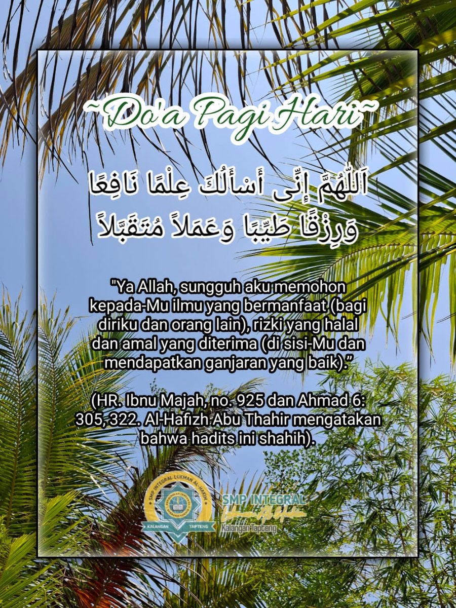 Do'a Pagi Hari..🤲
