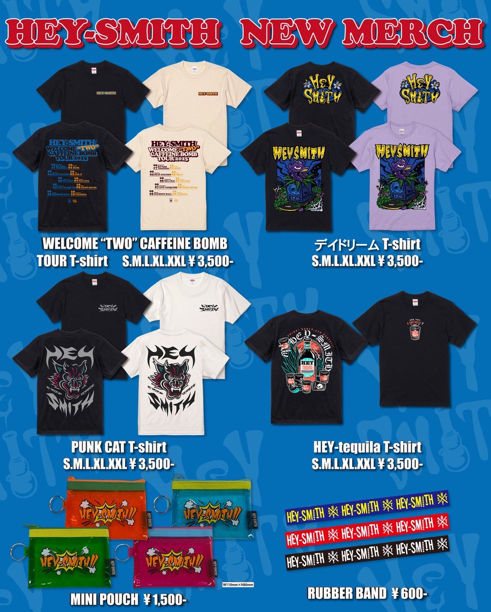 WELCOME “TWO” CAFFEINE BOMB TOUR】 本日9/17(水)KT Zepp Yokohama