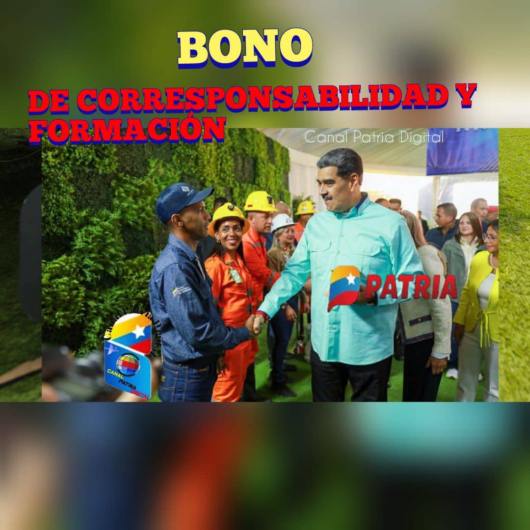 🔴 AHORA||  Inicia la entrega del Bono de Corresponsabilidad y Formación, septiembre 2025, a través de la Plataforma Patria para los trabajadores de las empresas estratégicas del estado, nómina especial

📌 Montos varían según el organismo donde prestan servicios y cargos.

MONTO
