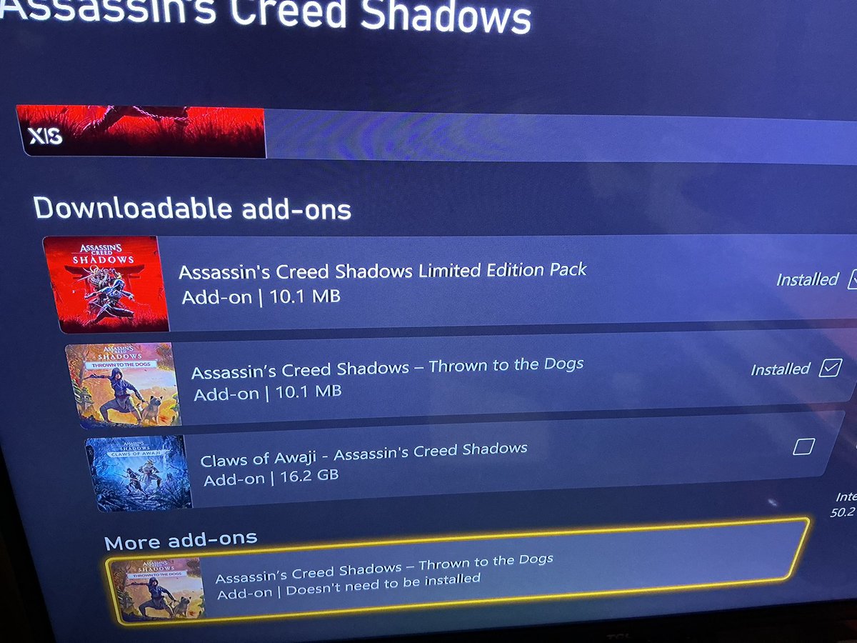 0rangeGaming's tweet image. People gaslit me into thinking I got scammed caused this is what I received when I pre-ordered the game and yet I go to install and bam there it is, @Ubisoft people made me doubt it but will be plying after I replay the game on new game plus