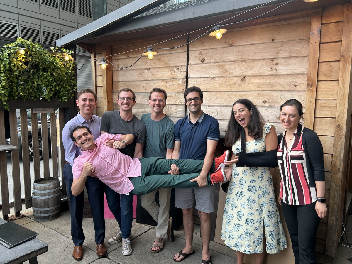 Another highlight from this past summer: Orientation week = food, fun, and fellowship! 🍽️ A favorite tradition - leadership welcoming new fellows with meals at local spots like Sweet Cheeks!