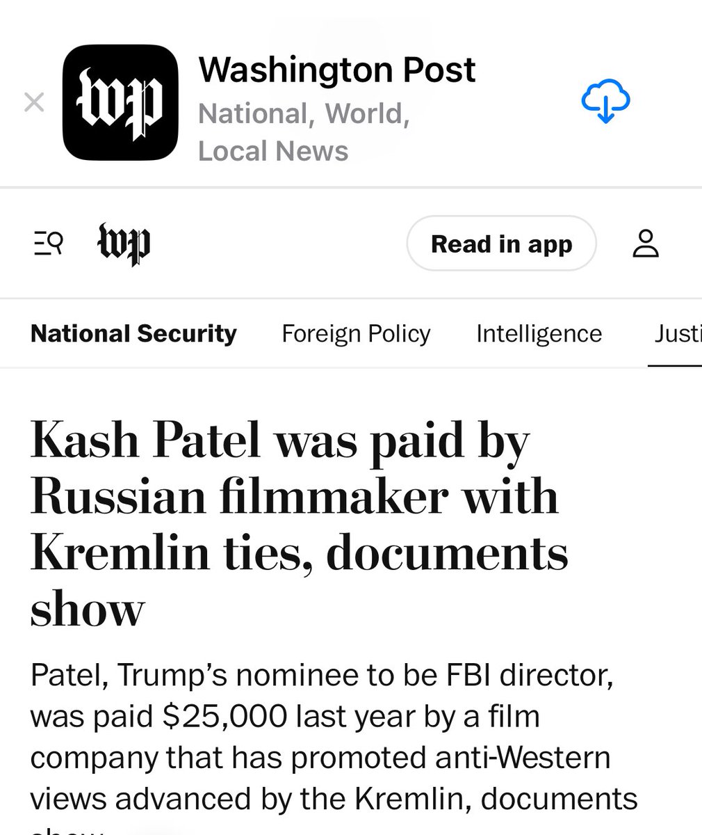 Sure. Here are some facts. 

By the way, could you have passed a drug test today? 

washingtonpost.com/national-secur…