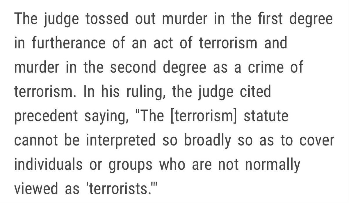 This reasoning is insane