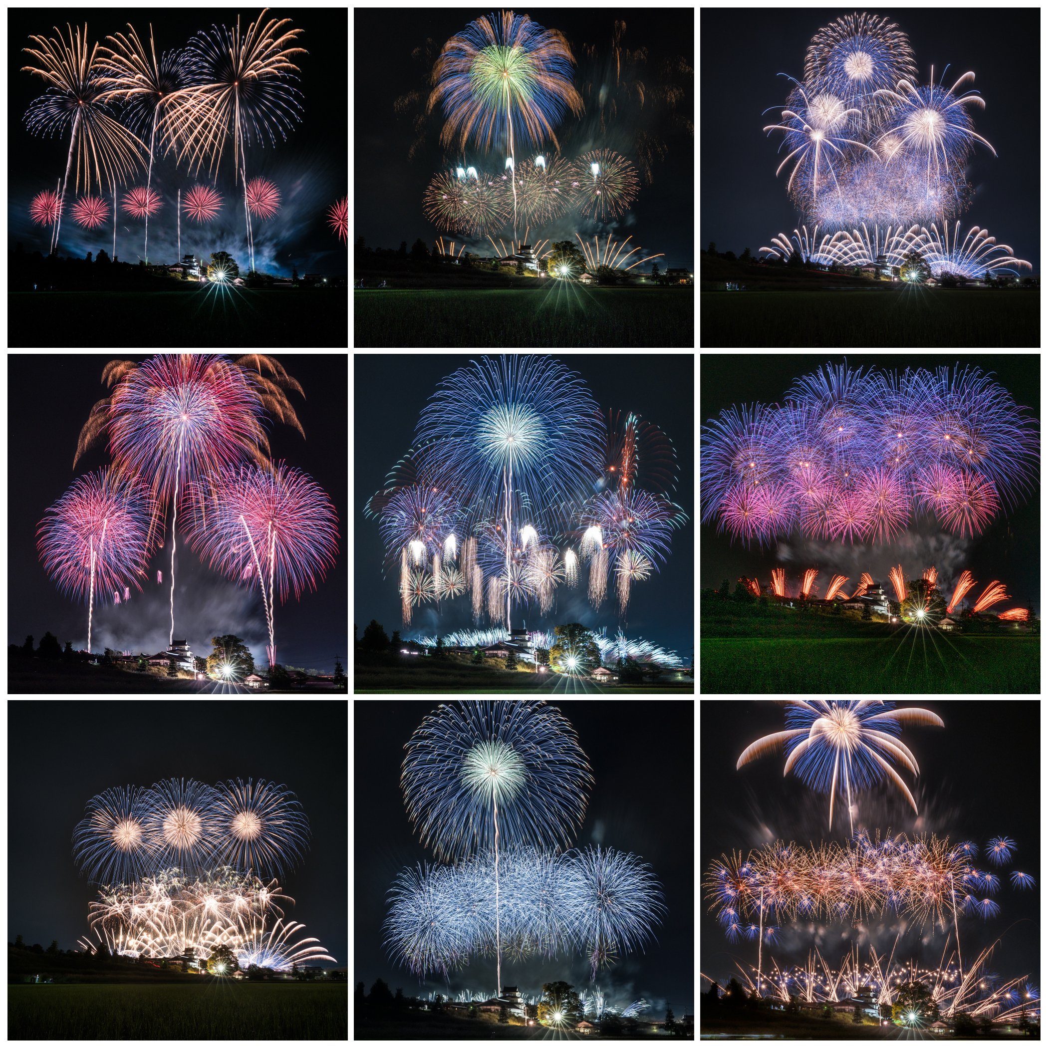 花火 2023/08/19山形県鶴岡市【第30回 赤川花火記念大会】発狂しすぎ