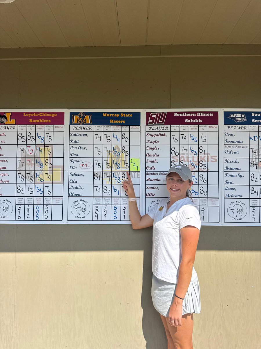 It was an exciting finish to this year’s installment of The Velvet Classic! Elin finished in a tie for 1st and we had a 4 girl playoff for the win! She led the team to a solid T4 finish this week! Short turnaround, and off to Mizzou this weekend! #goracers🏇