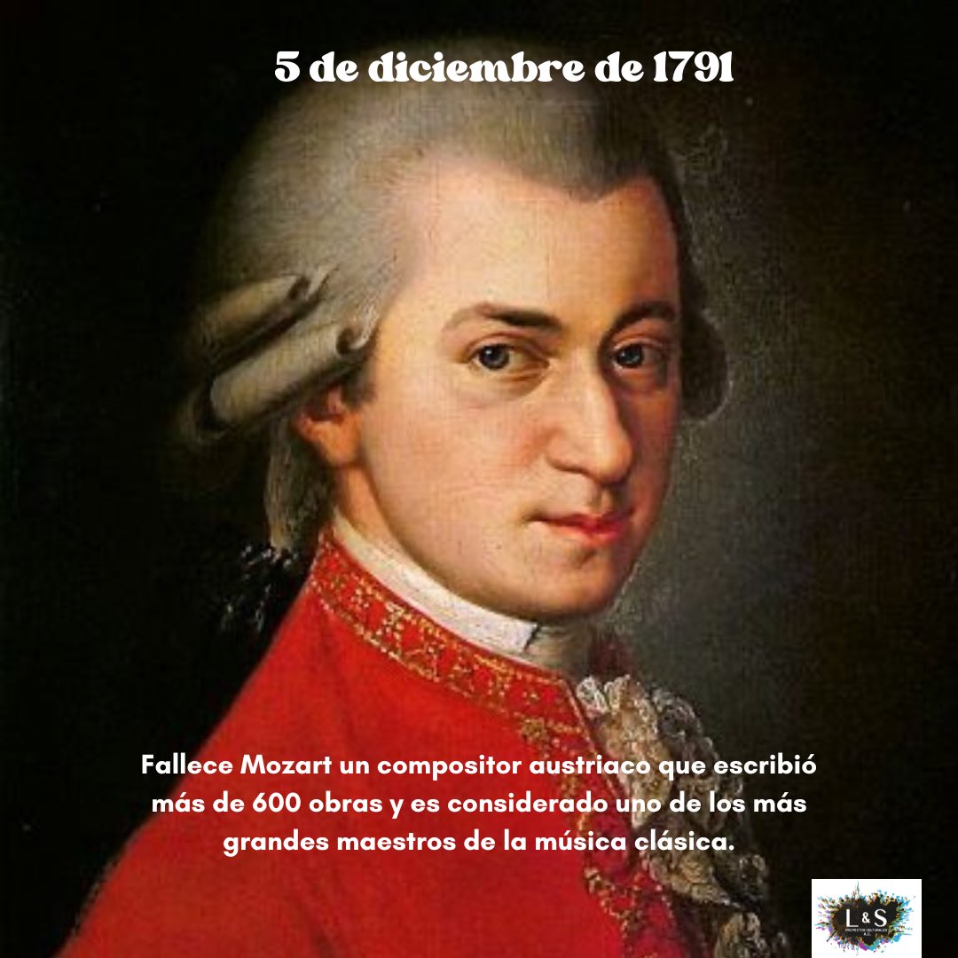 Sabías que el 5 de diciembre de 1791….