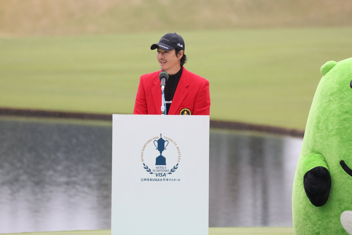 三井住友太平洋マスターズ　50周年記念ジャケット 三井住友太平洋マスターズ 50周年記念ジャケット 三井住友VISA