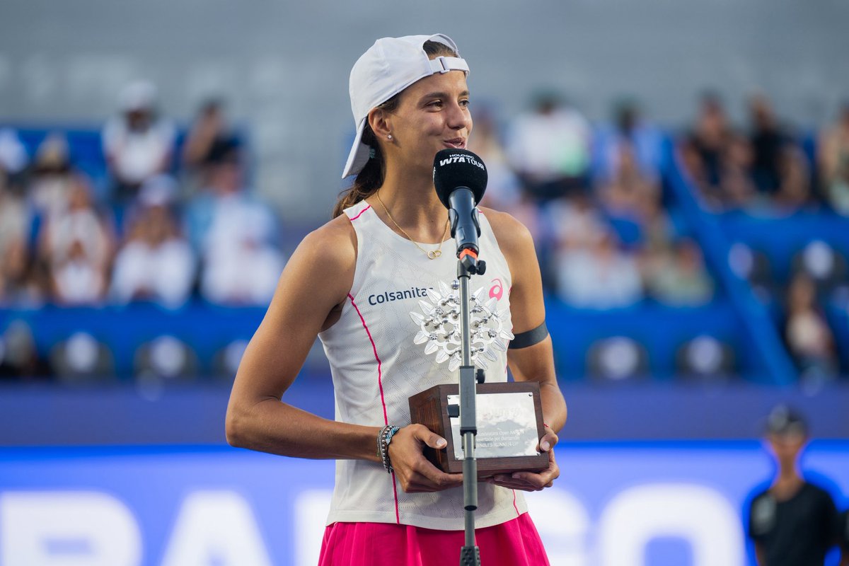 Gracias México 🇲🇽 El próximo año volveré más fuerte!
Gracias <a href="/gussantoscoy7/">Gus Santoscoy</a> <a href="/WTAGuadalajara/">GDL Open presentado por Santander</a> 

•
•
#equipocolsanitas