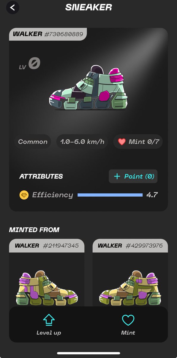 #STEPNGO

また双子🎉
最近右向き確率が20-30%程度だったのでこれは⭕️

イベントのタイミングで上振れはありがたいですね😌来週の4weekのBURNに備えます👟