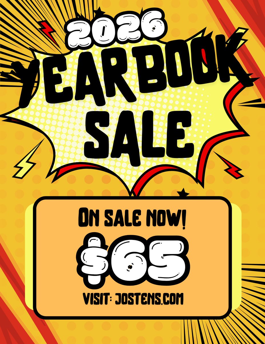 Attention EHS Families! The 2026 yearbooks are now on sale.