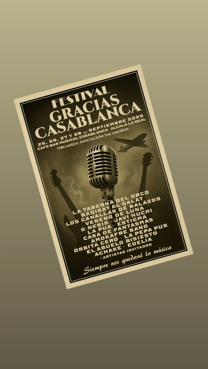 Julián Relaño Alcalá (@casablancaclub2) on Twitter photo 