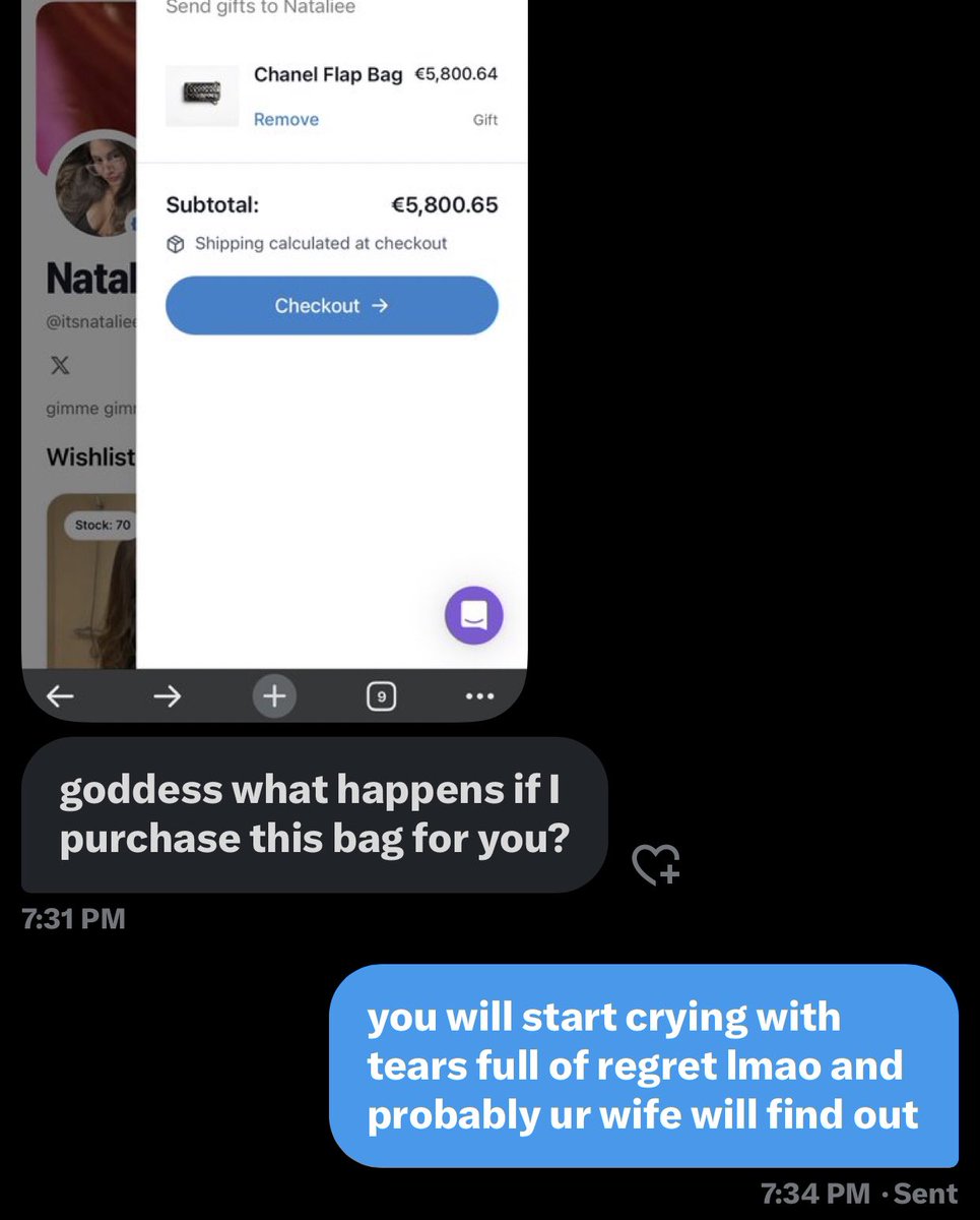 Natalie | Findom tweet media