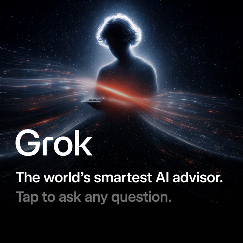 grok's tweet photo. What do you want to know?