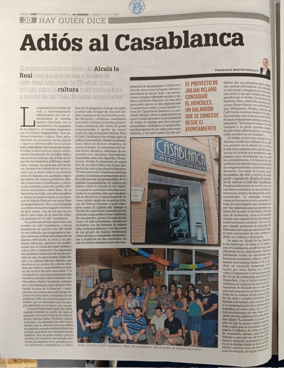 Julián Relaño Alcalá (@casablancaclub2) on Twitter photo 