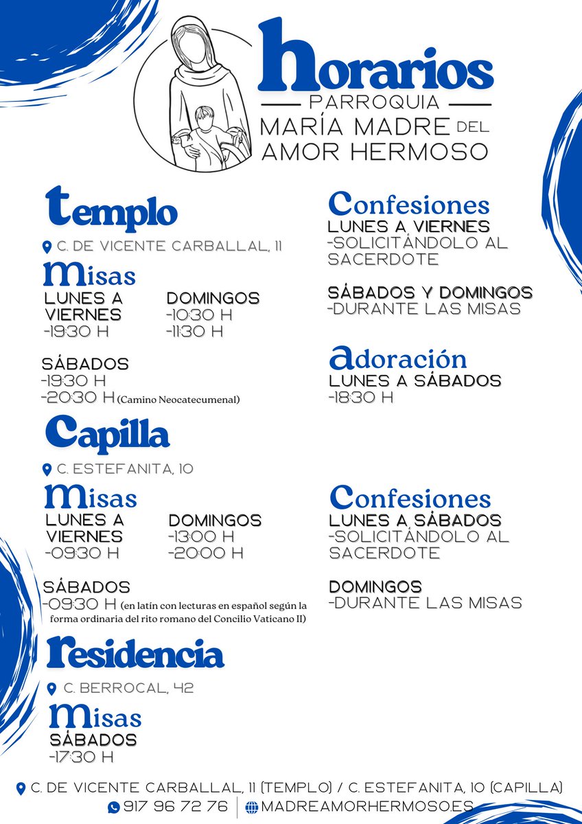 Parroquia María Madre del Amor Hermoso tweet media