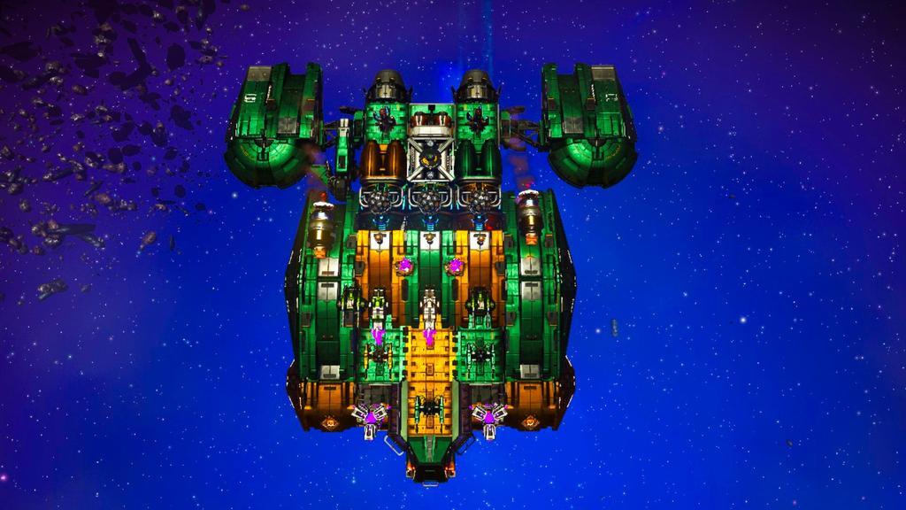 Travellers, 
For Atlas Sake !
Why is <a href="/hellogames/">Hello Games</a> always puts a limit to building below a level I or anyone else 👀 fit?
Ok im kidding sort of !!!!
Why couldn't they give 125 or may 150 parts build on the Corvette? I know give an inch take a mile. But, <a href="/NoMansSky/">Sean Murray</a> #NoMansSky