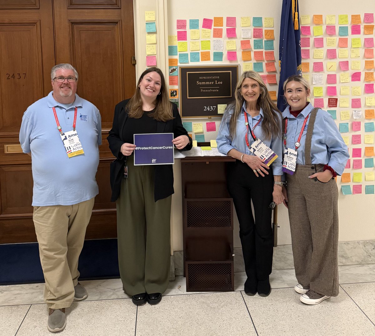 ACS CAN Pennsylvania (@acscanpa) on Twitter photo We had a great meeting with <a href="/RepSummerLee/">Rep. Summer Lee</a>’s office today for #CancerLobbyDay. We appreciate your work to make cancer a national priority! We had a great meeting with <a href="/RepSummerLee/">Rep. Summer Lee</a>’s office today for #CancerLobbyDay. We appreciate your work to make cancer a national priority!