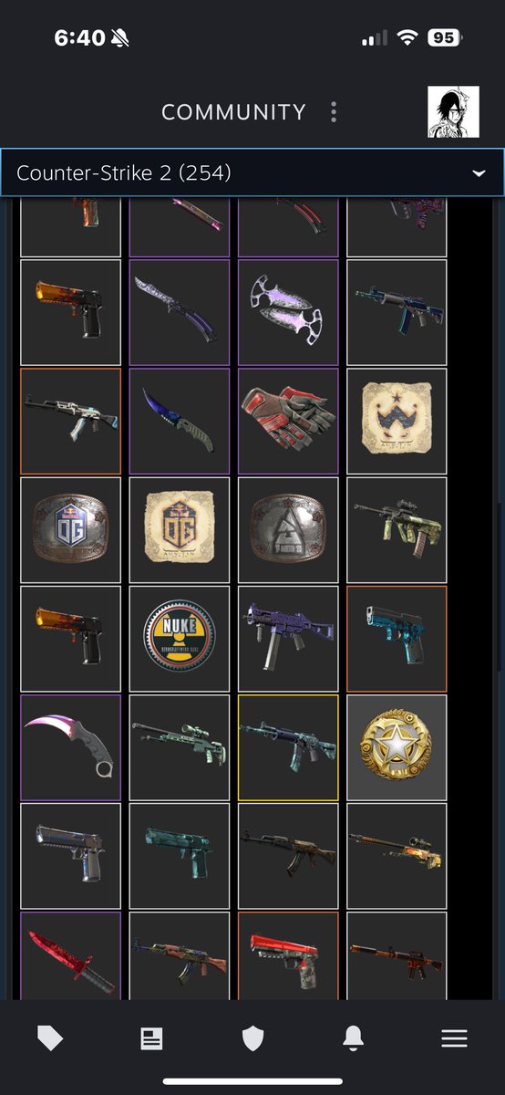 CLOSE CALL LMAOO

In all seriousness, I am under the assumption that valve is now cracking down on how cash traders advertise. My bio included my trade link , and cash rep links which have now been wiped by steam. Stay safe out there yall. Thankfully it is now removed.