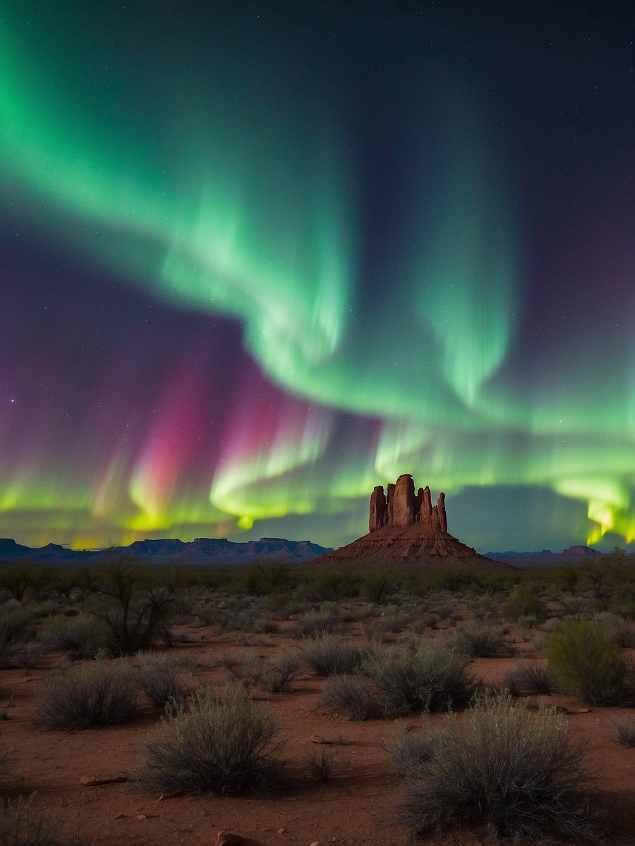Northern lights in Arizona ˜