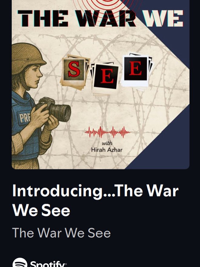 The War We See podcast tweet media