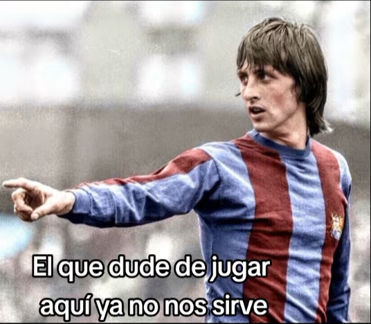 Sabias palabras del gran Cruyff 👏