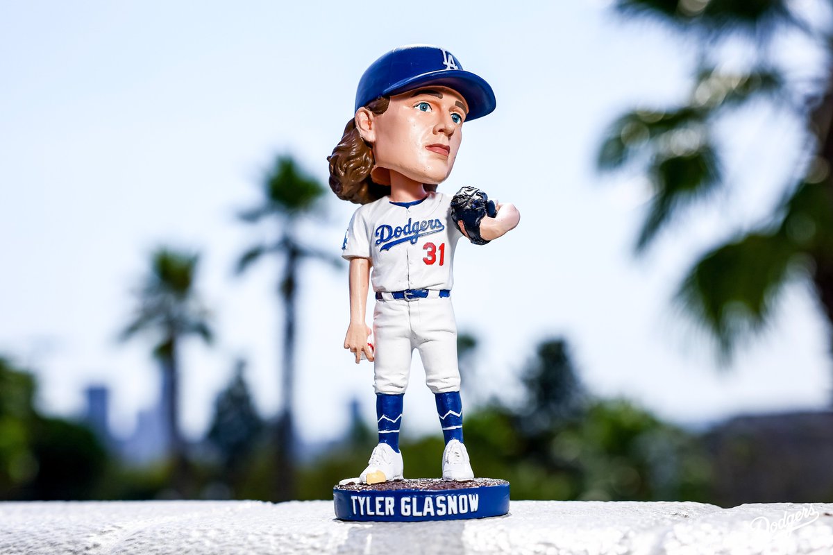 ドジャース　グラスノー、ジョーデイビス　ボブルヘッド