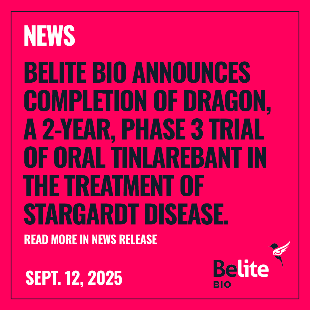 Belite Bio tweet media