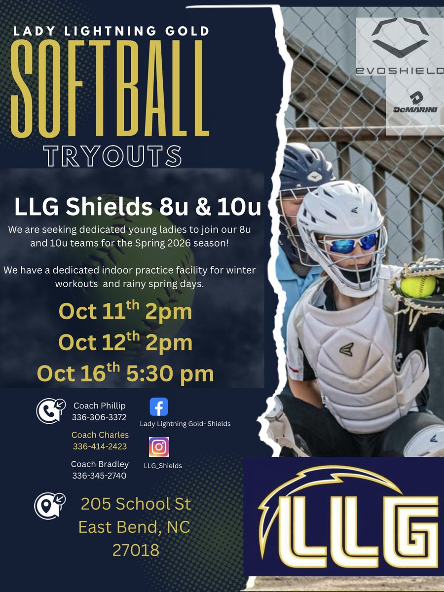 CE_Shields8u's tweet photo. LLG Shields will be hosting tryouts soon to fill our 2026 roster. We have a dedicated indoor facility for winter workouts. @Org_LLG #LLG #GetStruck #HereWeGrow https://t.co/Oab3i9JfNS