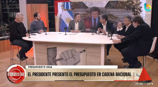 <a href="/SantiagoLlull/">El lobo bueno de la city</a> <a href="/Lozano_Claudio/">Claudio R. Lozano</a> <a href="/Lozano_Claudio/">Claudio R. Lozano</a> vía Comunistas: "Es el ajuste perpetuo que propone esta política que tiene que lograr un superávit fiscal superior a este año".