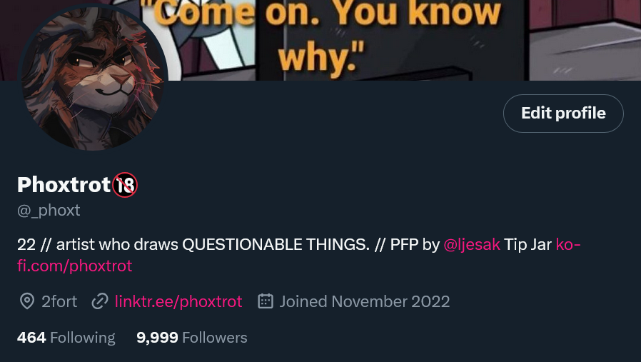 Phoxtrot🔞 tweet media