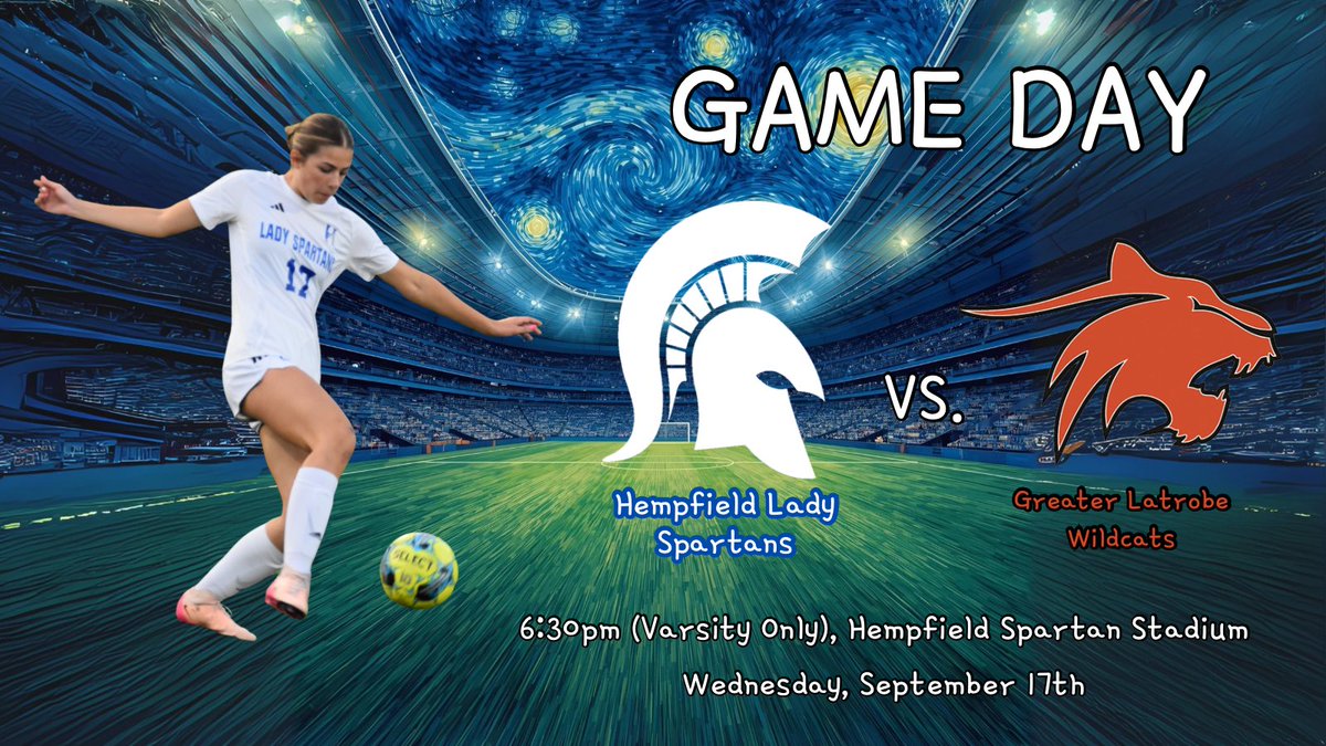 The Lady Spartans are coming off a win on Monday night and host Latrobe tonight in another Section match!

Good luck ladies and let’s go Hempfield!