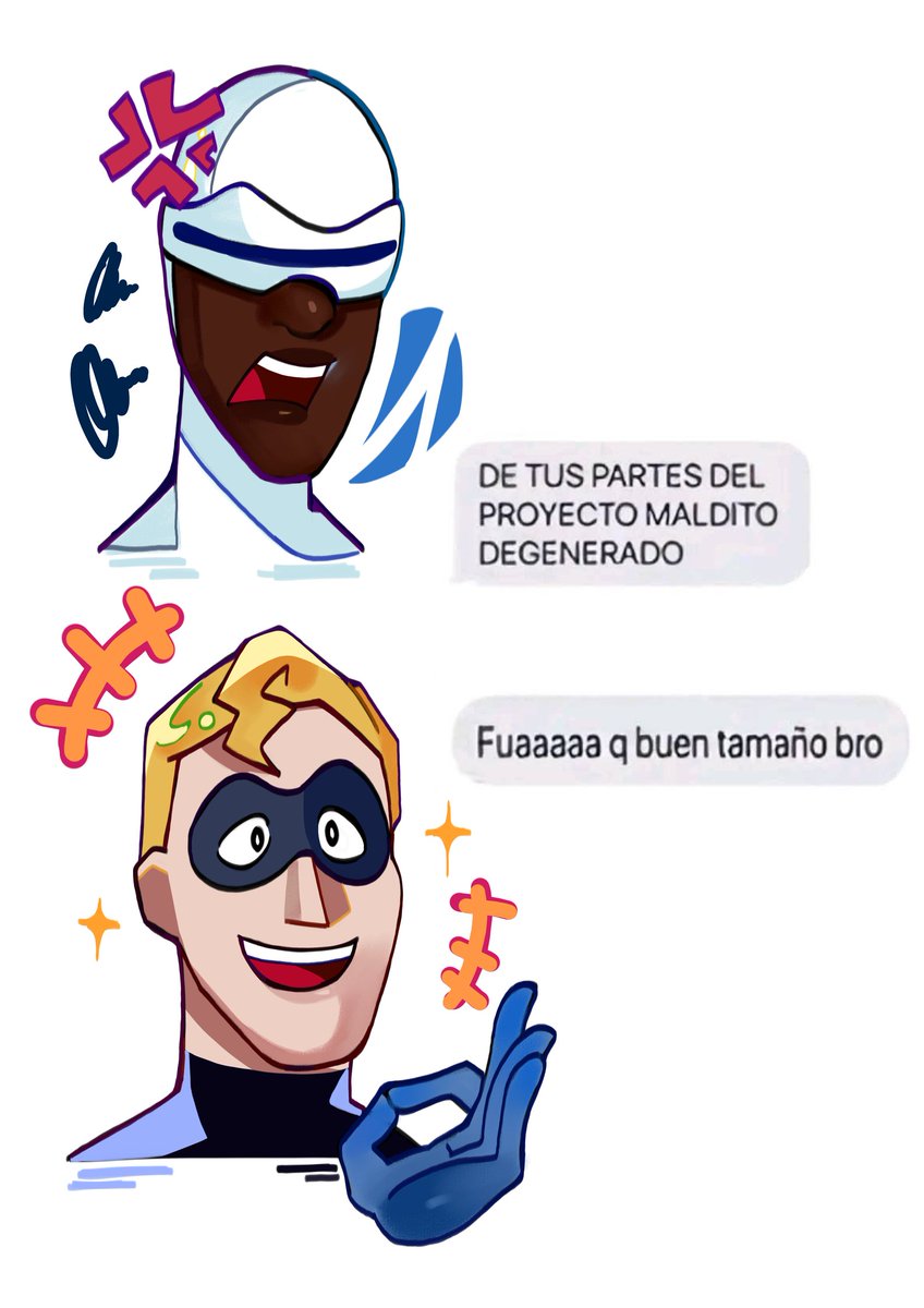 Puff si serian lo hubiera puesto entera pero mi cel no soporto 😔🤛
#TheIncredibles #losincreibles #losincreiblesfanart #gazerbeam #GammaJack #frozono #mrincreible