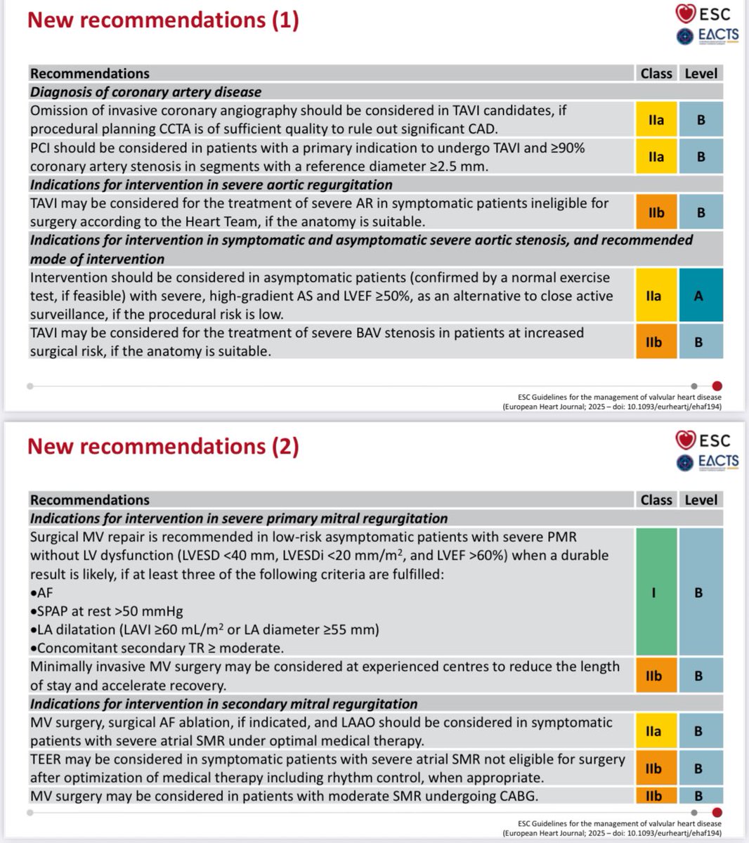 hvanspall's tweet image. Check out the new 2025 @escardio #valvular heart disease #guidelines, synthesized by chair Michael Borger in this @radcliffeCARDIO discussion 

More in the link #ESCcongress 

#VHD #AS #AR #MR #TR &amp;amp; more..