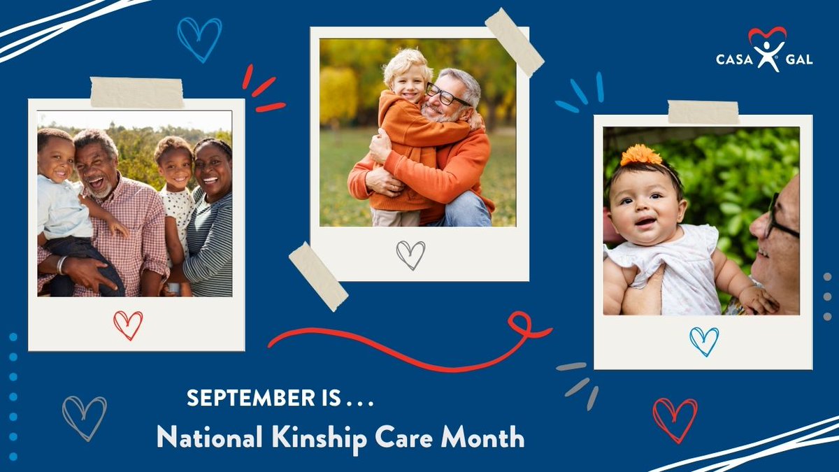 September is #NationalKinshipCareMonth. @nationalcasagal recognizes the power of family. Kinship care offers children comfort, familiarity, &amp; a sense of belonging during uncertain times. Let’s honor the relatives who step up &amp; provide love &amp; stability. 💙
#KinshipCareMonth