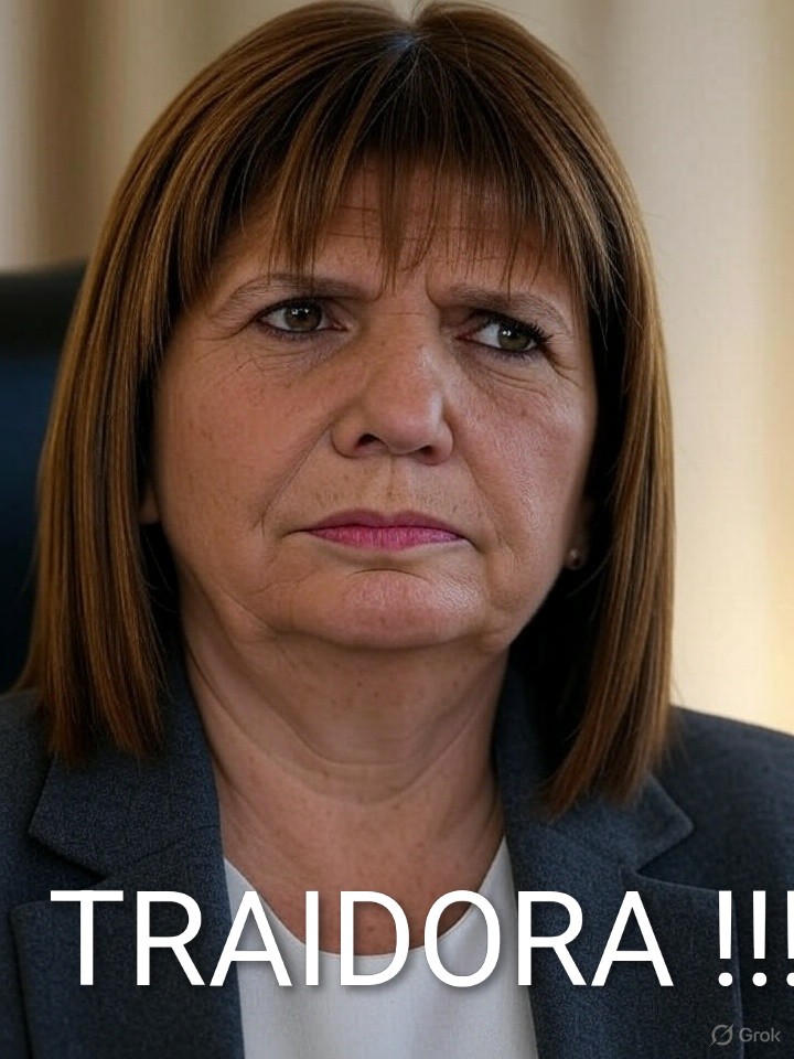 Les voy a tirar un centro porque más Libertudos no se puede ser.
Si piensan que van a recuperar el voto Macrista, poniendo a la violenta y traidora de Bullrich al frente de la campaña, se equivocan de acá a la China.