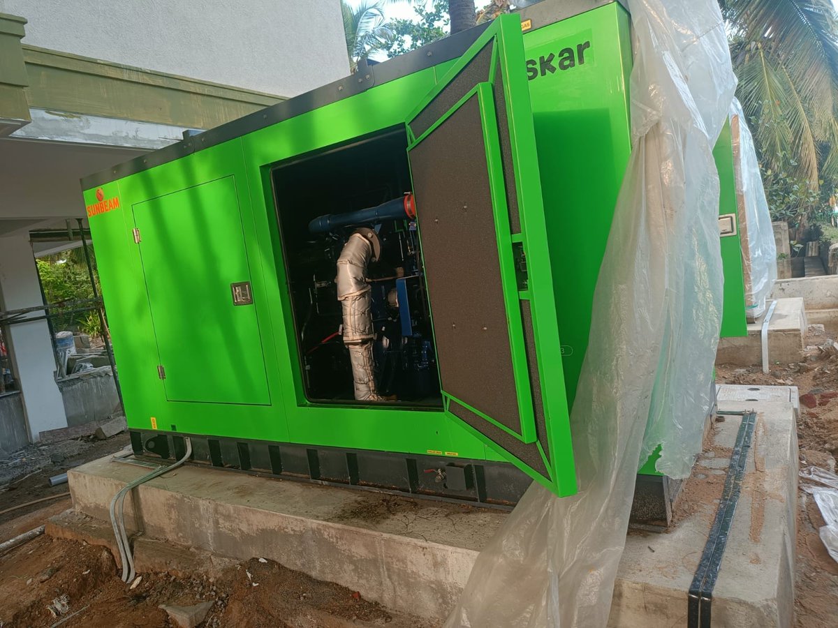 maxpowerservice's tweet image. Recent delivery of 58.5kVA Kirloskar Powergen Diesel Generator Set at Redhills, Chennai, Tamilnadu.

For more details, visit 👉 maxpowerservices.com or call 📞 9382836363.

#KirloskarDG #DieselGenerator #PowerSolutions #CommercialPower #ReliableEnergy #ChennaiBusiness #gensets