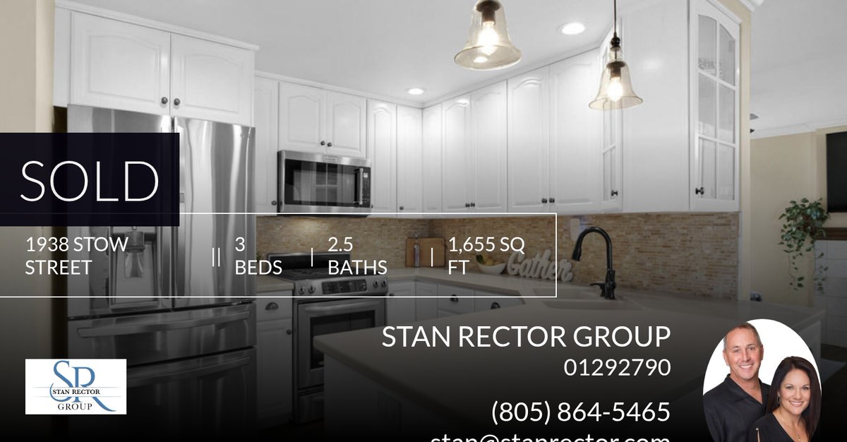 StanRectorGroup's tweet image. Check out this listing that just sold in Simi Valley! If you're thinking about selling your home, send me a message or give me a call at (805) 864-5465 so we can talk about your options.

Stan &amp;amp; Renee Rector
Pinnacle Estate... homeforsale.at/1938_STOW_STRE…