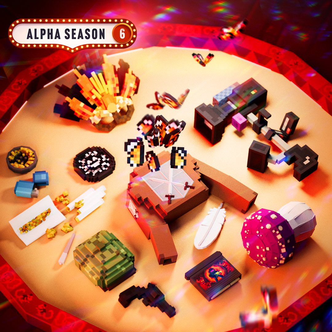 Pack your bags, Alpha Season 6 is coming soon 🎒

Every item tells a story and represents an iconic brand, packed with epic adventures waiting for you in The Sandbox 🗺️

Which item are you grabbing first?