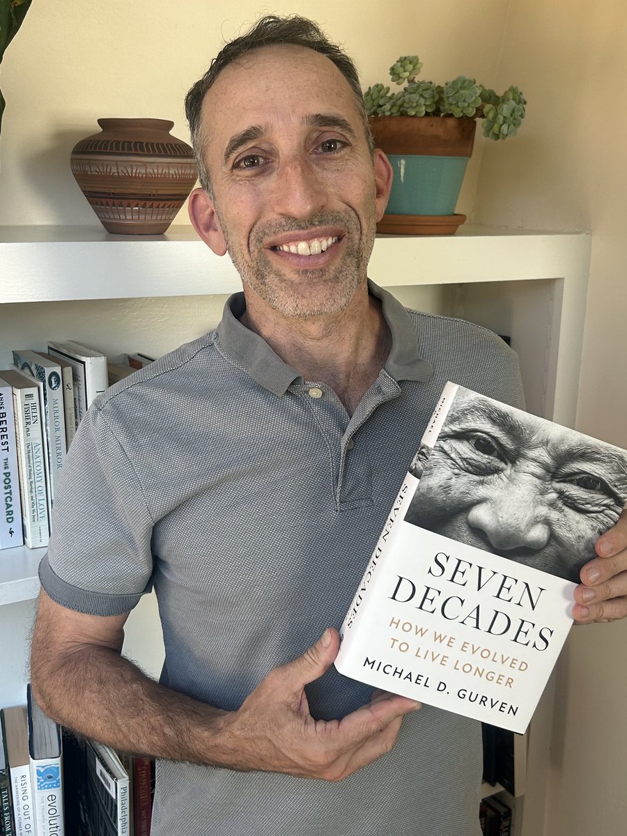 Just released today! 
SEVEN DECADES: HOW WE EVOLVED TO LIVE LONGER
Now available at your favorite bookseller.

Leave a review on Goodreads or Amazon if you can.

Please help spread the word!

#sevendecades