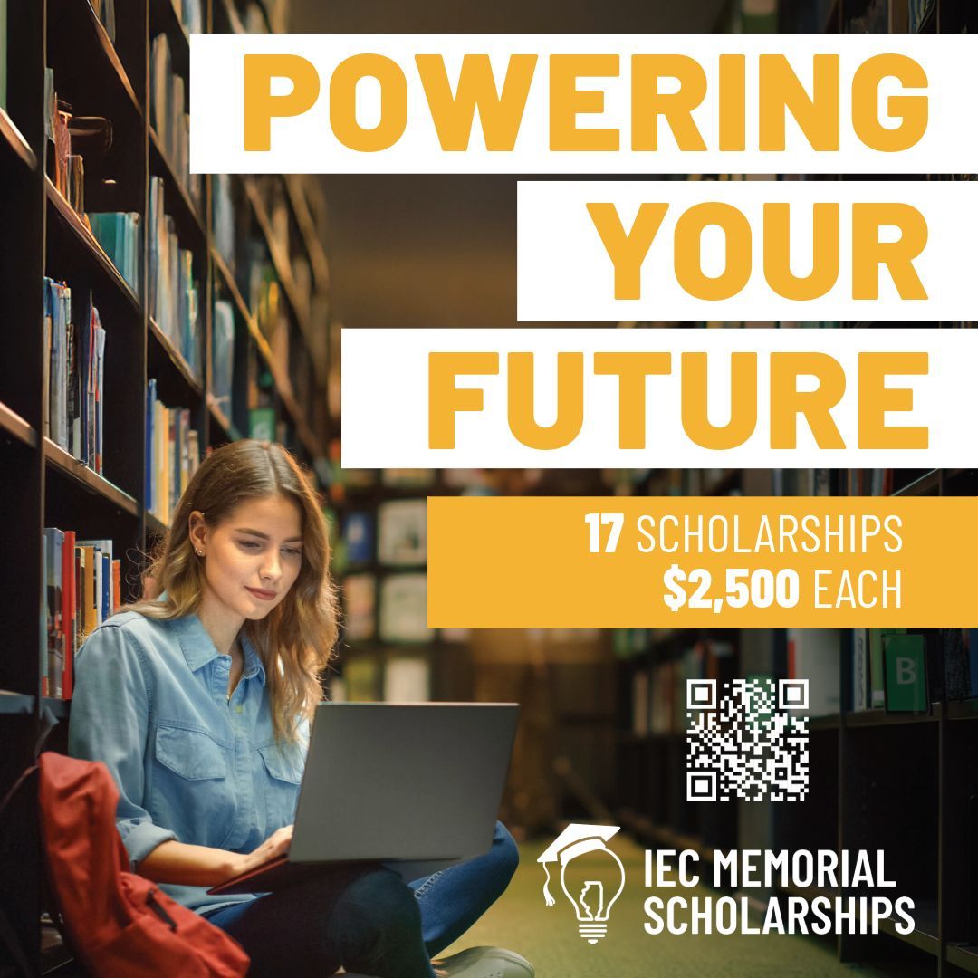 🎓🎓 ATTENTION SENIORS! SCHOLARSHIPS AVAILABLE🎓🎓

The IEC Scholarship portal is now open and accepting applications.

The application portal closes online on December 31, 2025.*

For more details visit aiec.coop/iec-scholarshi…