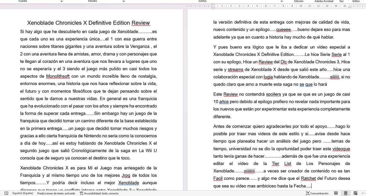 RatchetR23's tweet photo. Ya estaba Tardando en empezar esto. He recuperado las energias suficientes para empezar este proyecto.

Empieza el Proceso de Review de Xenoblade Chronicles X Definitive Edition. 
Y..... si esas 2 hojas son solo la introduccion del video

Lanzamiento: Antes de que Acabe el 2025. https://t.co/liNn8OwR4G
