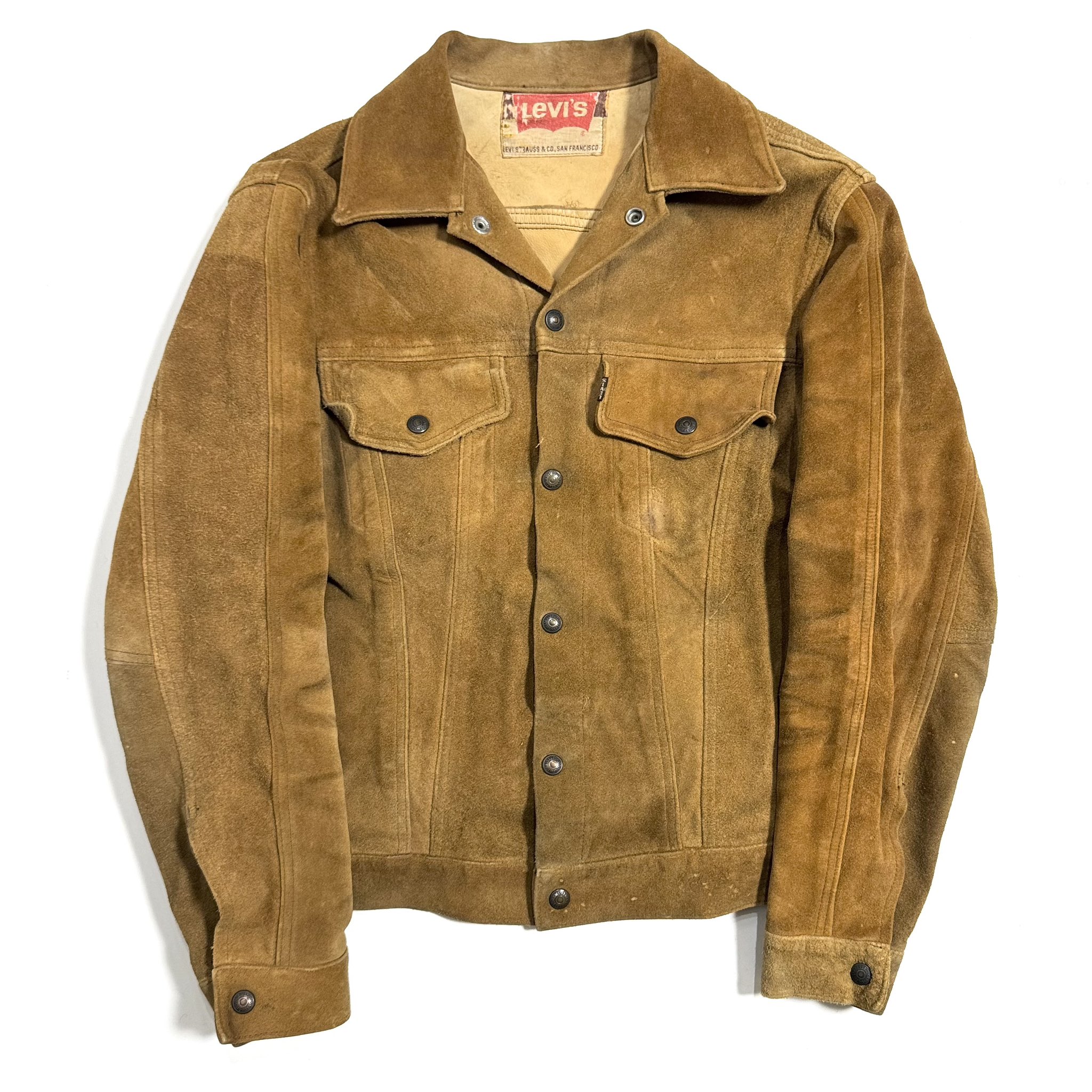 リーバイス70505 スウェードジャケット LEVI'S 70505 BIG E | スエードジャケット - 古着屋