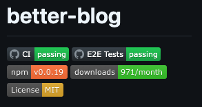 olliethedev's tweet photo. Day 9/200

- nextjs example project
- nextjs e2e tests

#BetterBlog https://t.co/4XMtUkpjlY