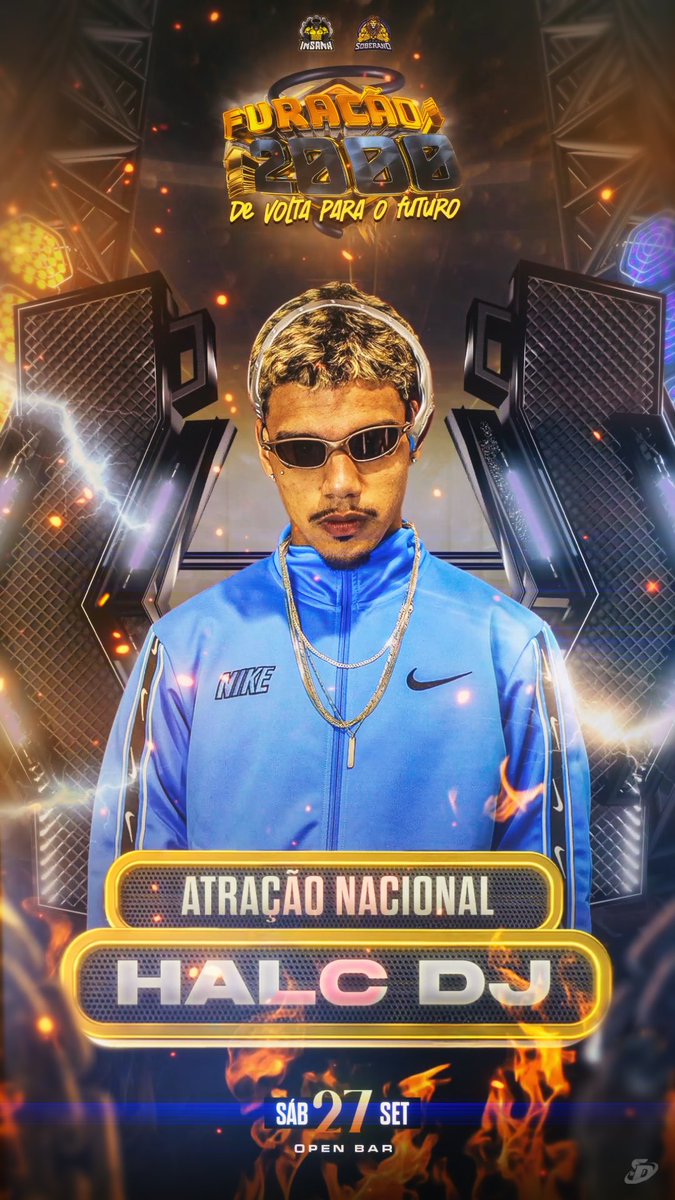 DJ HALC CONFIRMADO NA FURACÃO 2000 🔥🔥🔥🌪️🌪️🌪️