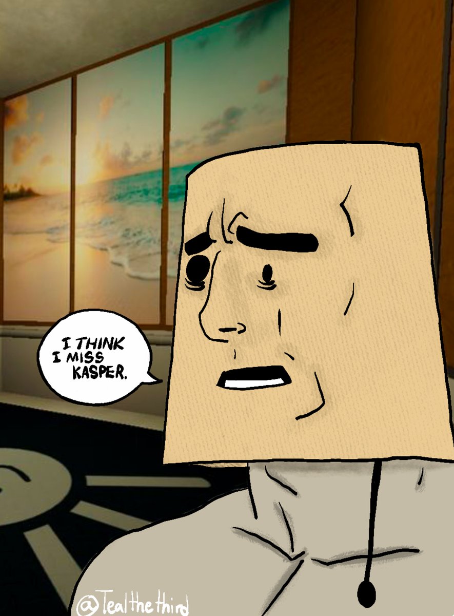 Tealthethird's tweet image. I think he misses Kasper
#regretevatorkasper #regretevator #regretevatorlampert #Invincible